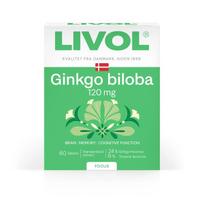 LIVOL EXTRA Ginko Biloba, 60 tablečių