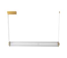 Zuma Line 1232 - COMO LED dimeriu reguliuojama liustra ant laido LED/39W/230V 2700-6500K auksinė + su nuotolinio valdymo pulteliu