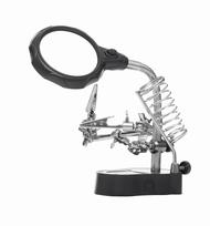 LED litavimo laikiklis / didintuvas "trečia ranka" KD10455
