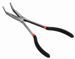Lenktos ilganosės replės 45° KD10816