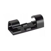 Kabelių organizatorius su lipnia juosta, 20 vnt., 30x10 mm, KD10081