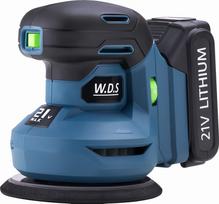 Akumuliatorinis ekscentrinis šlifuoklis 21V 125 mm WDS2525