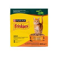 Visavertis suaugusių kačių pašaras su vištiena ir daržovėmis FRISKIES, 800 g