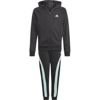 Adidas Sportinis Kostiumas Mergaitėms G Hooded Co Ts Black GN5509