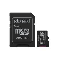 Atminties kortelė Kingston Industrial microSDHC 128GB Class 10 A1 pSLC + SD adapteris | SDCIT2/128GB | 0740617353969