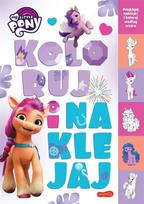 „HARPERCOLLINS“ spalvotas ir lipdukas „My Little Pony Movie“ 58.1 63665