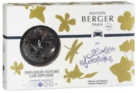„Maison Berger Paris“ dovanų rinkinys automobiliui: difuzorius su metaliniu užpilu ir Lolita Lempicka papildymu