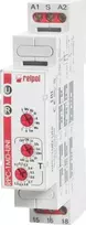 „Relpol“ daugiafunkcinė laiko relė 1P 12–240 VAC/DC 50/60 Hz RPC-1MD-UNI (863218)