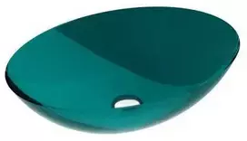 Praustuvas Besco Anya Ocean Breeze, 50 cm, su baltu dangteliu