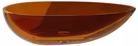 Praustuvas Besco Neya Earth Rust, 60 cm, su juodu dangteliu