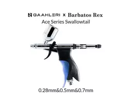 Gaahleri Barbatos Rex Ace aerografas modeliui 0.28/0.5/0.7 mm