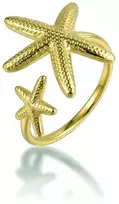 Emily Westwood Open auksinis-plated ring EWR260652G