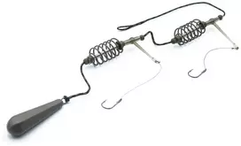 Sistema dugninei žūklei FRY Crucian Carp Rig On Leadcore 2 hooks 20-50g