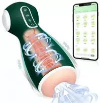 Automatinis vyrų masturbatorius + APP valdymas