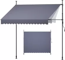Rankiniu būdu ištraukiama lauko markizė 300 cm