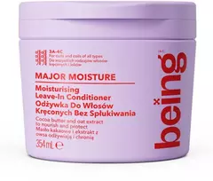 None BEING Major Moisture nenuplaunamas kondicionierius su kakavos sviestu ir avižų ekstraktu 354 ml