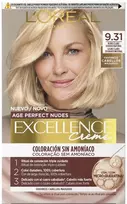 L'Oreal EXCELLENCE CREME ammonia-free hair color with micro-keratin #9.31-Light Skirtas šviesiems plaukams 1 unit