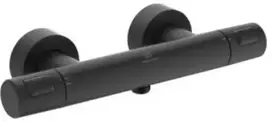 dušas termostats Ceratherm T25, matēts juodas