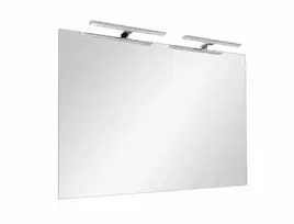 Veidrodis su LED šviestuvais Aourow2 Chrome 120x80