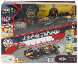 MAISTO TECH pulteliu valdomas automodelis su trasa 1:41 F1 Raudona Bull Racing RB20, 82672