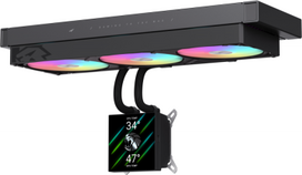 Gamemax CPU Liquid Cooler | GLACIER 360 LCD BK | Black GLACIER 360 LCD BK | 6931858754538