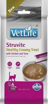 Farmina Vet Life Cat Struvite Creamy treat with Chicken & Tuna box – cat treat – 4x15g