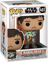 FUNKO POP! Vinilinė figūrėlė STAR WARS: MANDALORIAN su THE CHILD, 12 cm