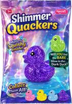 Antistresinis žaislas SHIMMER QUACKERS Mystery Squishy Toys Grab Bin, blind box