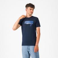 Castelli VELOCE T-SHIRT / Belgian Blue / dviratininko marškinėliai (L)