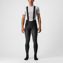 Castelli SORPASSO RoS WIND / Black / vyriškos žieminės kelnės su petnešomis (XXL)