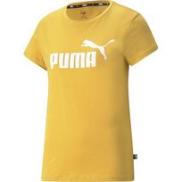 Puma Palaidinė Moterims Ess Logo Tee Yellow 586775 37