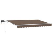 Ištraukiama markizė Taupe 500 × 300 cm Audinys ir plienas