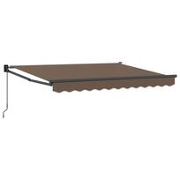 Ištraukiama markizė Taupe 5 x 3 m 100% Poliesteris ir Aliuminis