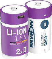 Ansmann 1314-0005 buitinė baterija Įkraunama baterija D Ličio-jonų (Li-Ion)