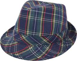 Skrybėlė vyrams Trilby Tartan