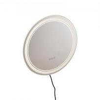 Vonios veidrodis, 60 cm apvalus LED sieninis, su apsauga nuo rasojimo, reguliuojamo ryškumo, apšvietimas