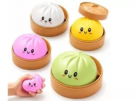 Antistresinis žaislas koldūnas „Dumplings”, 1 vnt.
