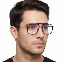Stilingi Unisex Aviatoriai Su Mėlynos Šviesos Filtru, Modelis 25120B, Panterkiški Rėmeliai, Aukščiausia Apsauga Jūsų Akims.