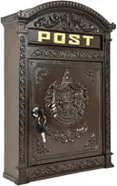 Relaxdays Antikvarinės išvaizdos pašto dėžutė