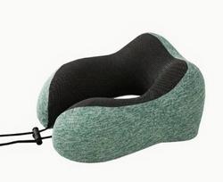 U formos kaklo kelioninė pagalvė, green