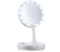 LED kosmetinis veidrodis 67696043, dvipusis, apšviestas