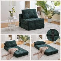 Išlankstoma sofa-lova, čenilė, 200 kg, 79x180 cm, 1 vnt
