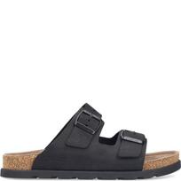 RIEKER Šlepetės vyrams, Juoda, Slippers, 41