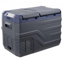 Automobilinis šaldytuvas Automobilinis šaldytuvas, 32 l dviejų zonų nešiojamas šaldiklis, 61,8x37,6x44,2 cm, reguliuojamas diapazonas