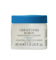 Valomasis galvos šveitiklis su jūros druska Christophe Robin, 40ml