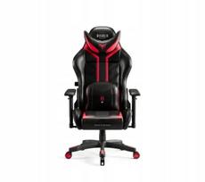 Žaidimų kėdė Diablo Chairs X-Ray 2.0 Normal Size juoda-raudona