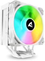 Procesoriaus aušintuvas Sharkoon A50 RGB procesoriaus aušintuvas baltas ventiliatorius 12cm TDP 230W Intel AMD