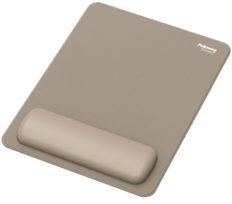 FELLOWES Mouse pad BEYA XL Wrist Rest Microban Sand