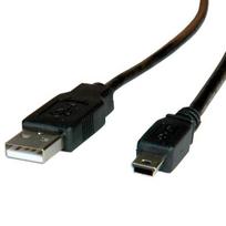 Roline Usb 2.0 Cable, Type A - 5-Pin  Mini 1.8 M