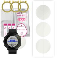 3x apgo Hidrogelio matinis ekrano apsauginis stiklas Garmin Forerunner 55, Hidrogelio plėvelė, Lankstus, Minkštas TPU su pozicionavimo sluoksniu, lengvas montavimas